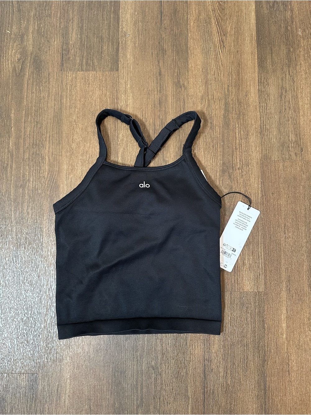 Alo Yoga Seamless Ribbed Favorite Full Length Bra Tank